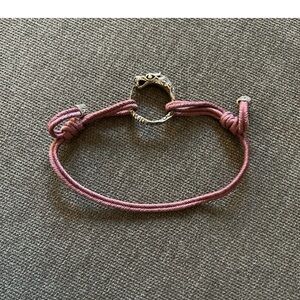 John Hardy Naga Silver Cord Dragon Bracelet